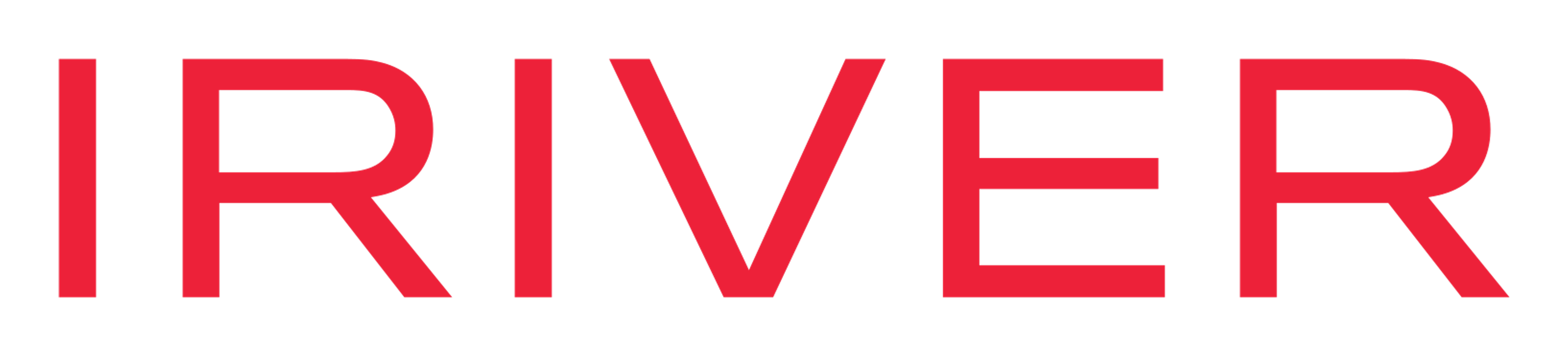 Iriver logo on a transparent background
