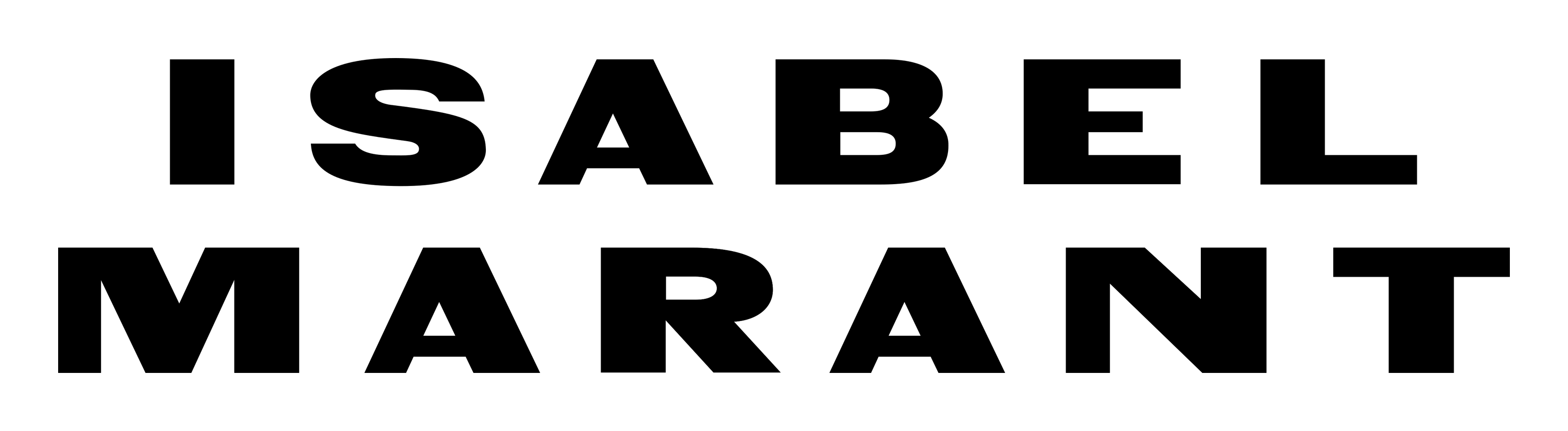 Isabel Marant Logo auf transparentem Hintergrund