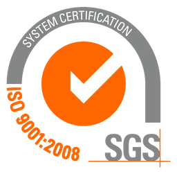 Iso 9001 logo, icon version, on a transparent background