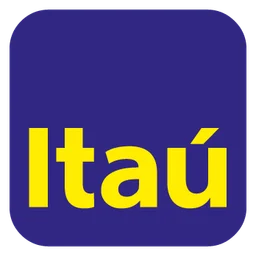 Itau logo, icon version, on a transparent background