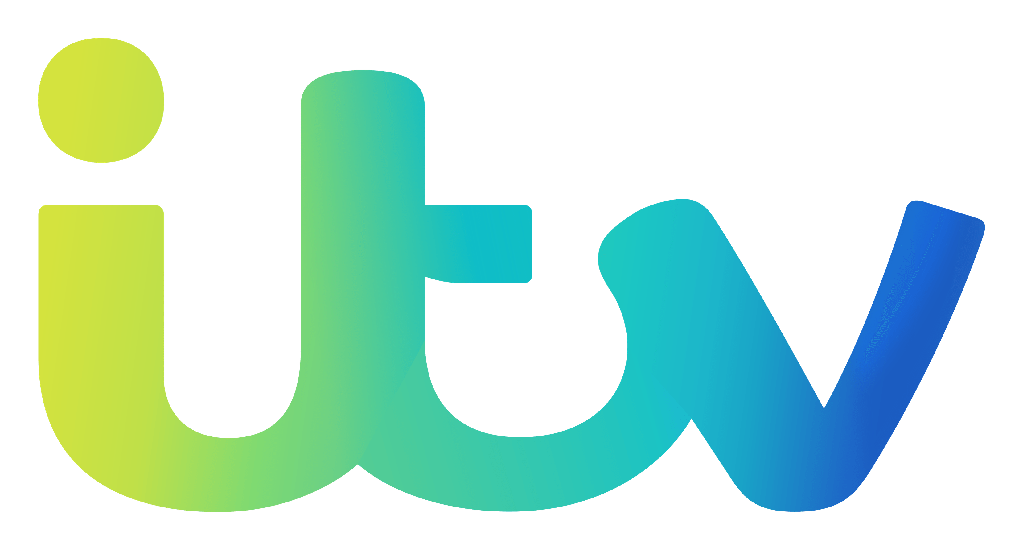 ITV logo on a transparent background