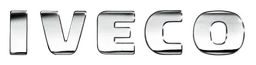 Iveco Logo, Variante Wortmarke monochrom, auf transparentem Hintergrund