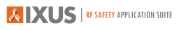 Ixus logo, wordmark version, on a transparent background