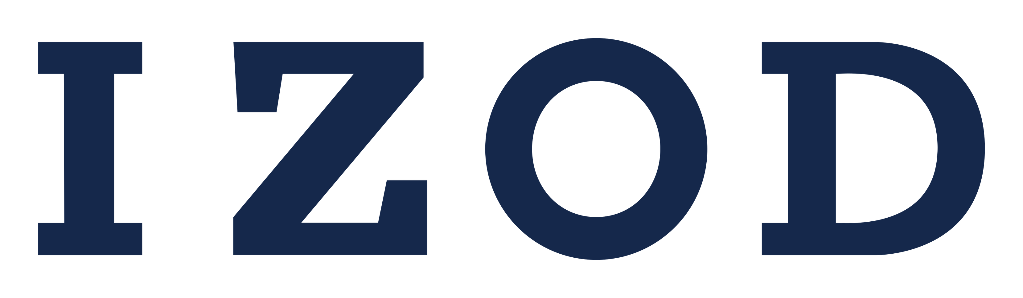 Izod logo on a transparent background