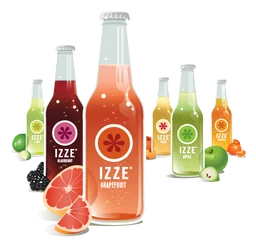 Izze logo, icon version, on a transparent background
