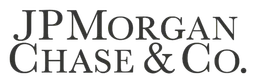 J P Morgan logo, black wordmark version, on a transparent background