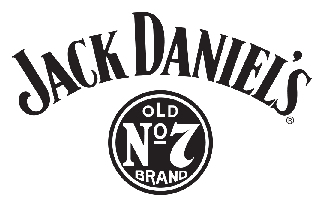Jack Daniels logo on a transparent background
