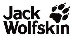 Jack Wolfskin logo, black version, on a transparent background
