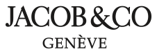 Jacob and Co logo, black wordmark version, on a transparent background