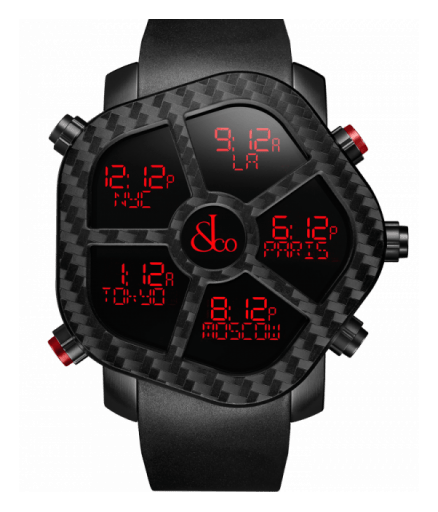 Jacob and Co logo, black version, on a transparent background
