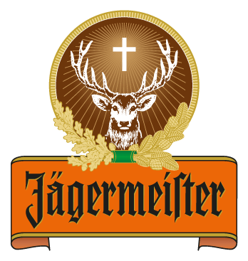 Jagermeister logo on a transparent background