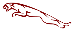 Jaguar logo, wordmark version, on a transparent background