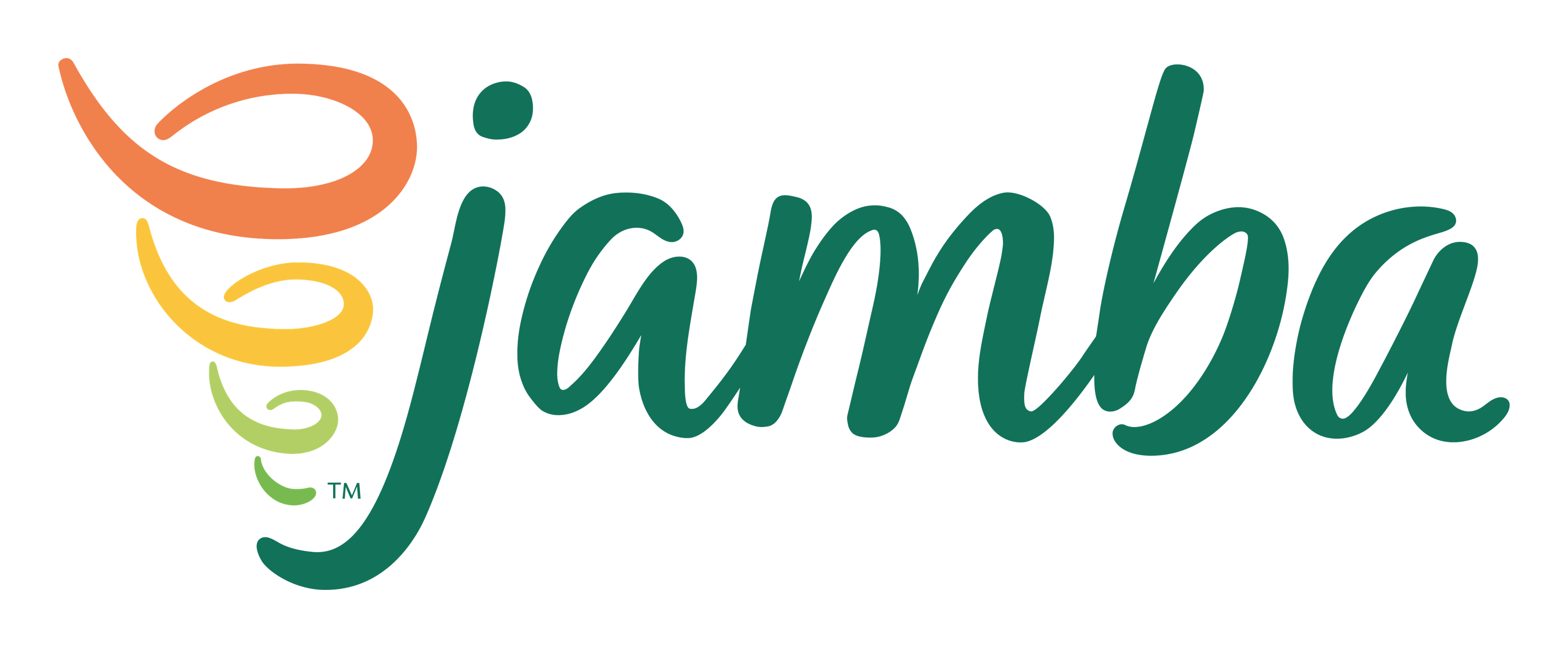 Jamba Juice logo on a transparent background