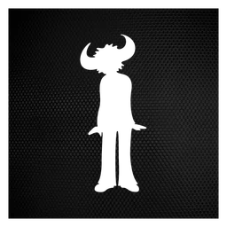Jamiroquai logo, black icon version, on a transparent background