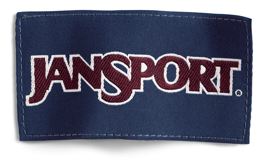 Jansport logo on a transparent background