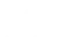 Japan Airlines logo, white version, on a transparent background