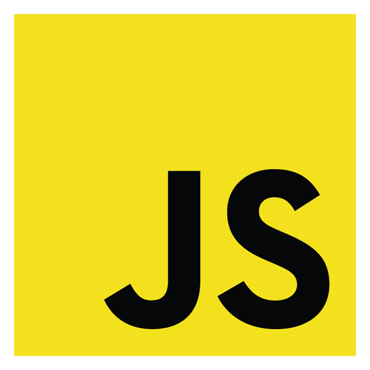 JavaScript logo on a transparent background