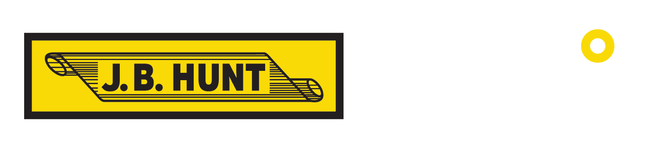 JB Hunt logo on a transparent background