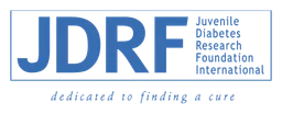 JDRF logo, wordmark version, on a transparent background