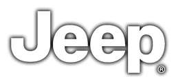 Jeep logo, monochrome version, on a transparent background