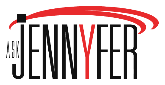 Jennyfer logo on a transparent background