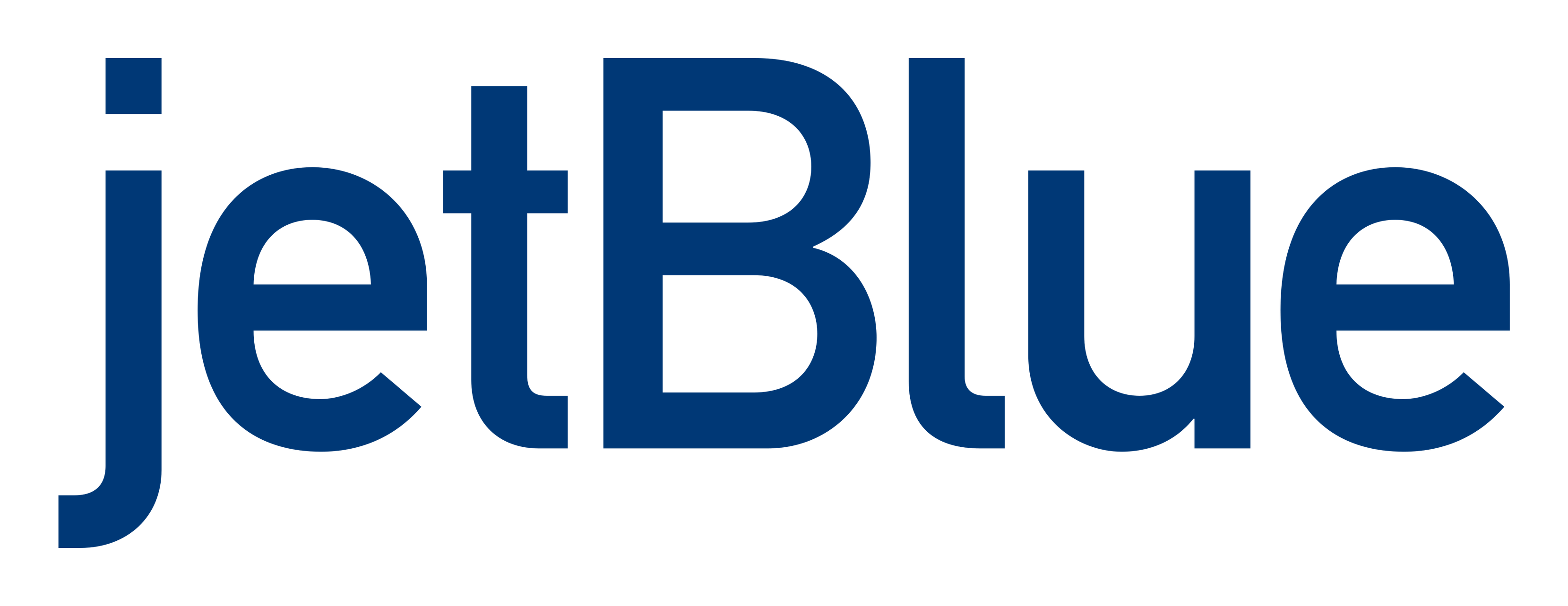 Jetblue logo on a transparent background