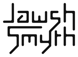 Jibjab logo, black version, on a transparent background