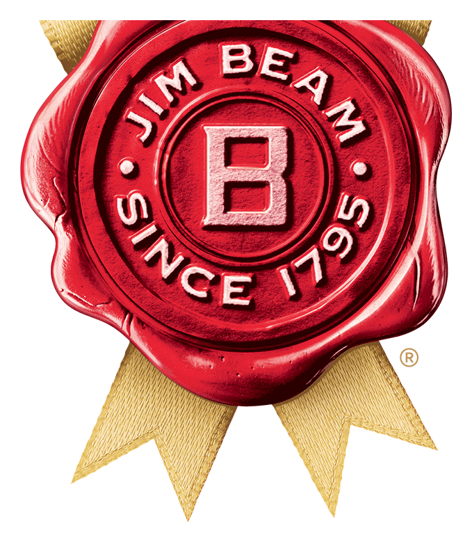 Jim Beam logo, icon version, on a transparent background