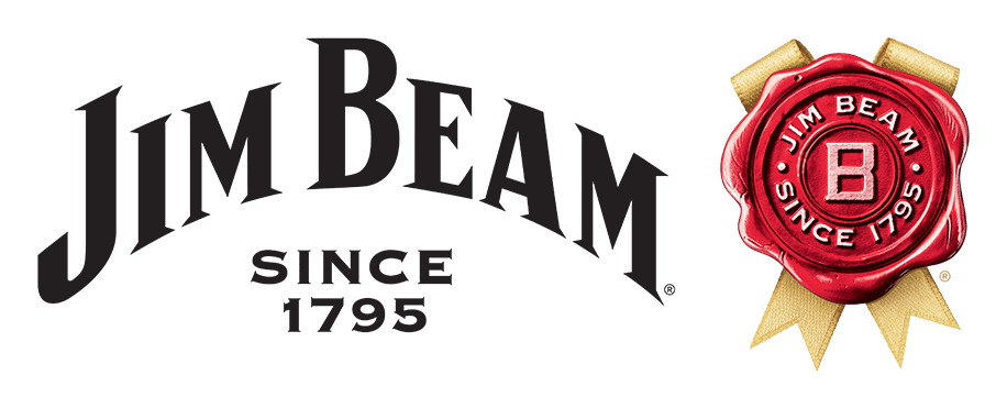 Jim Beam logo on a transparent background