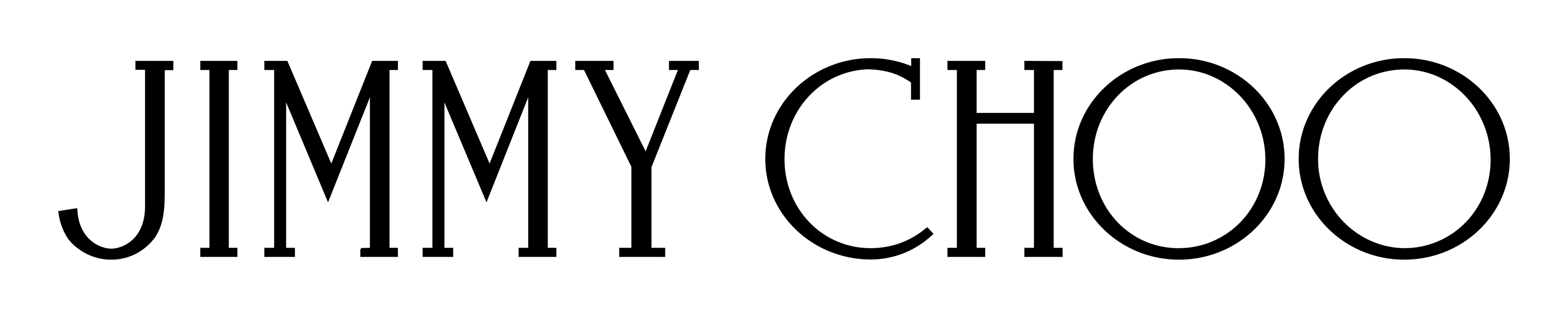 Jimmy Choo logo on a transparent background