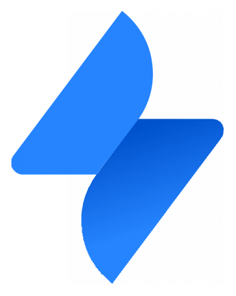 Jira Service Desk logo, horizontal version, on a transparent background