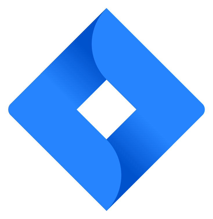 Jira Software logo, icon version, on a transparent background