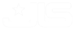 JLS logo, white version, on a transparent background