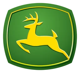 Logo da John Deere, versão ícone, em fundo transparente