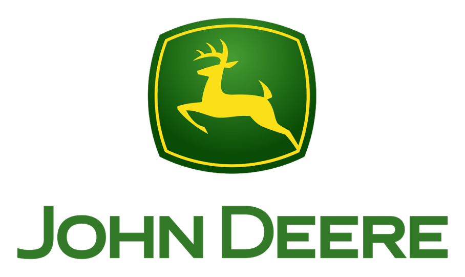 Logo da John Deere em fundo transparente