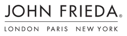 John Frieda logo, black wordmark version, on a transparent background