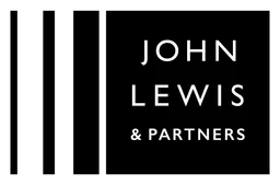 John Lewis logo, black version, on a transparent background