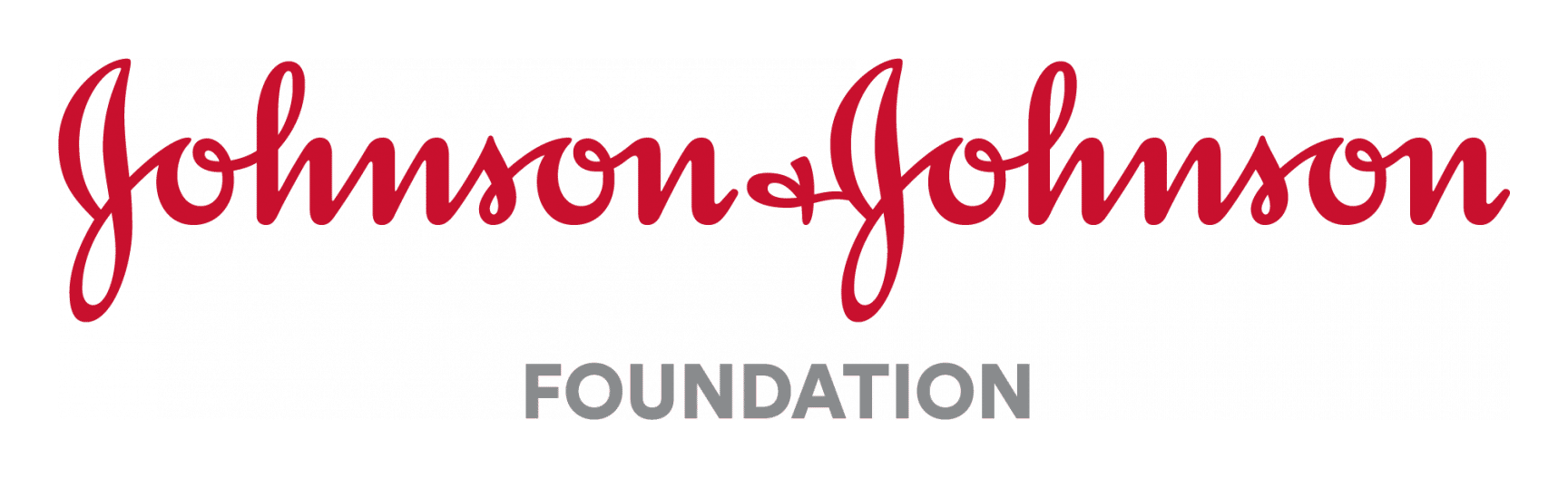 Johnson and Johnson logo on a transparent background