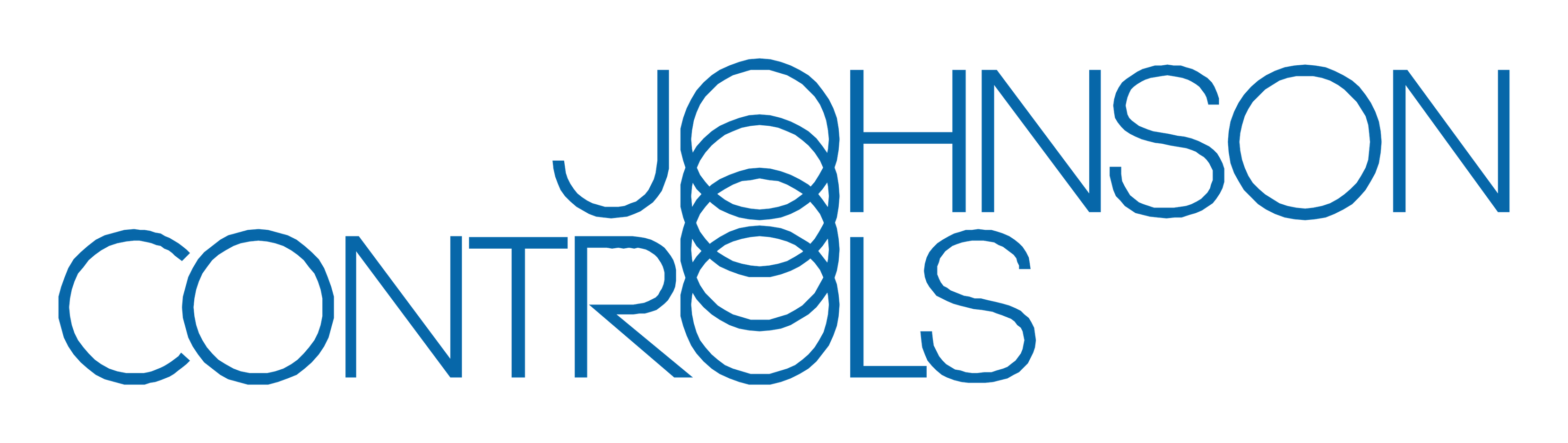 Johnson Controls logo on a transparent background