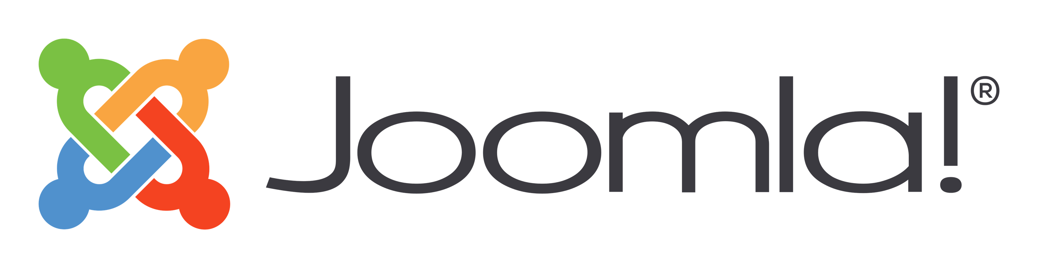 Joomla logo on a transparent background