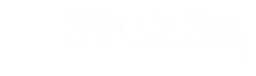 Jra logo, white wordmark version, on a transparent background