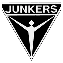 Junkers logo, monochrome icon version, on a transparent background