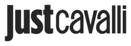 Just Cavalli logo, black wordmark version, on a transparent background