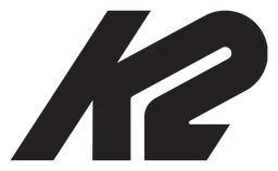 K2 logo, black version, on a transparent background