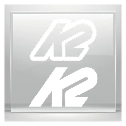 K2 logo, white icon version, on a transparent background