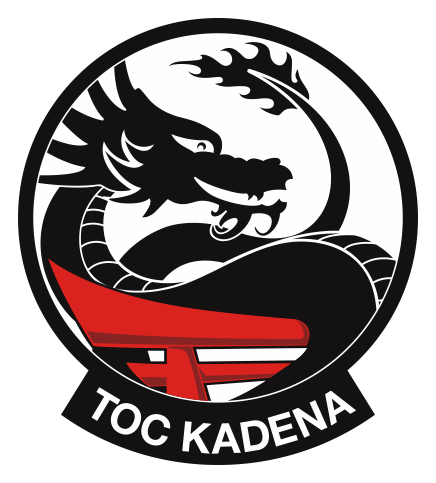 Kadena logo, monochrome icon version, on a transparent background