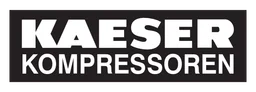 Kaeser Kompressoren logo, monochrome wordmark version, on a transparent background