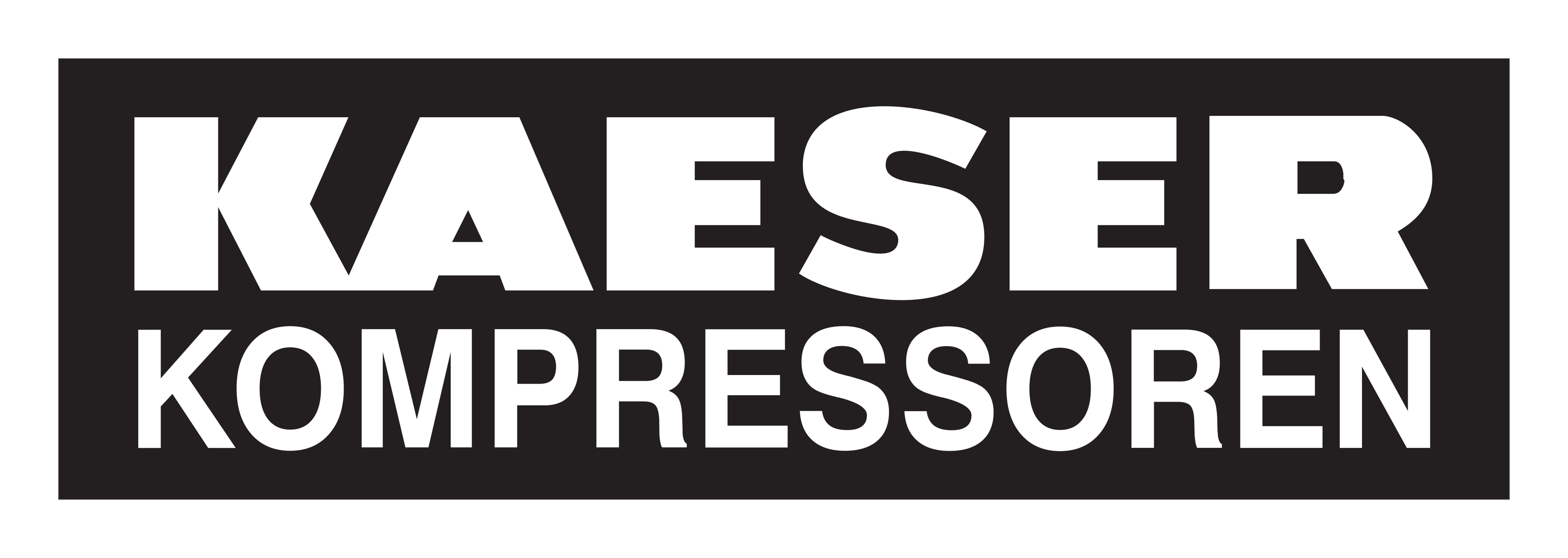 Kaeser Kompressoren logo on a transparent background