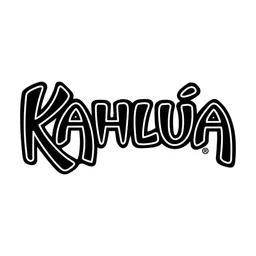 Kahlua logo, white icon version, on a transparent background