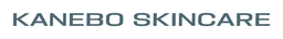 Kanebo Logo, Variante Wortmarke weiß, auf transparentem Hintergrund